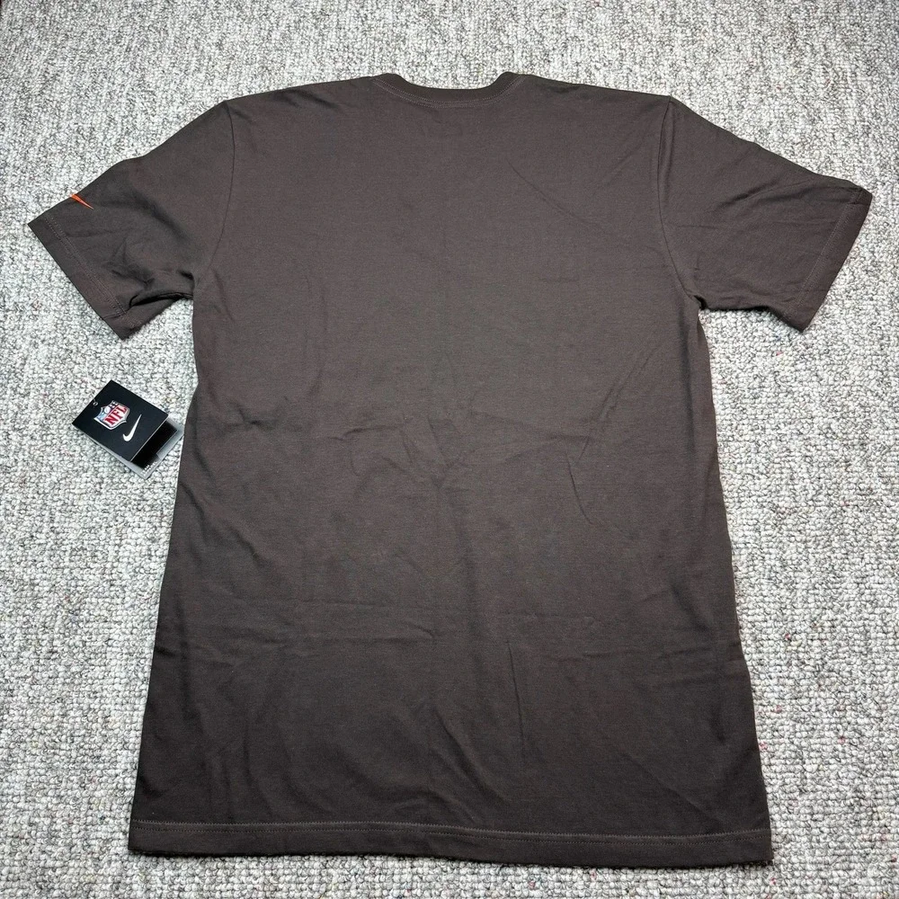 Nike Shirt Mens Medium Cleveland Browns NFL Team Apparel Football NWT